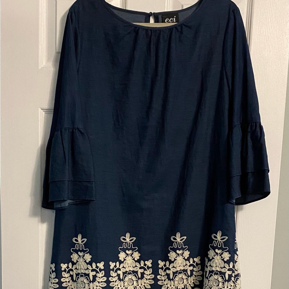 ECI New York Blue Dress